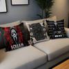 S-Scream G-Ghostface Cushion Cover Polyester Sofa Cushions Decorative Throw Pillows Home Decoration Pillowcover