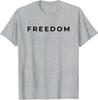 Fans Change My Mind Freedom Design Simple Freedom Unisex T-Shirt