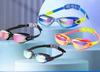 Swim Goggles for Swimming Ages Underwater UV UV Leak Adjustable Easy to Nose Storage Case For Elementary School Competitive Fitness [Lalapala] Kids,