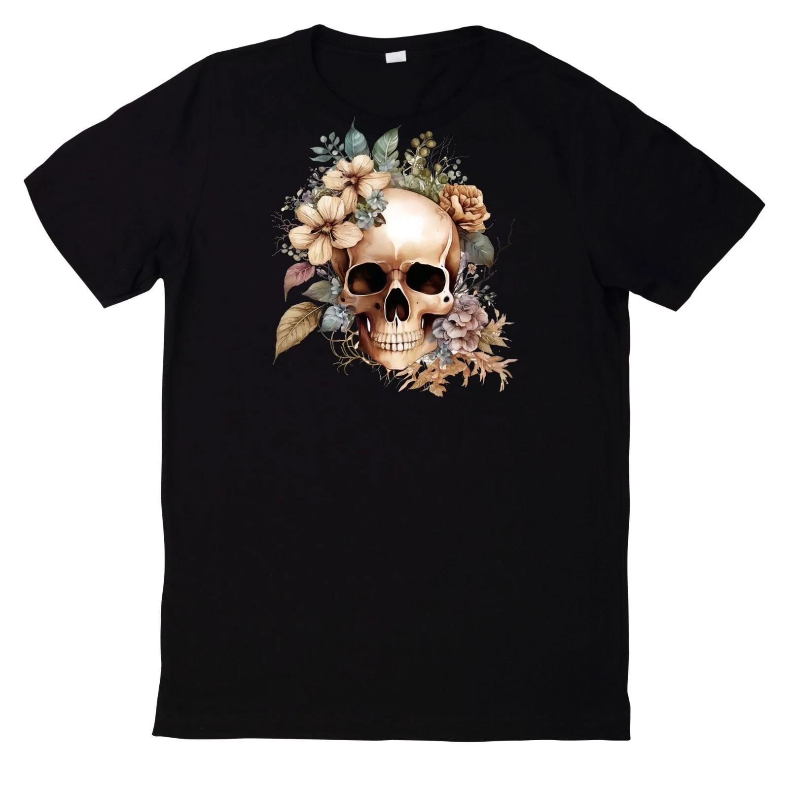 T-Shirt Aquarell Boho Hexen Motiv Baumwolle L