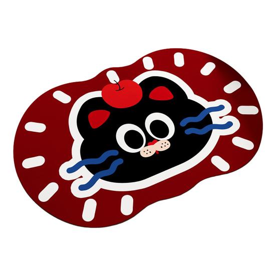 Kreskówkowy Zwierzęcy Dywanik Łazienkowy Chłonny Z Ziemi Okrzemkowej Antypoślizgowy Uroczy Kot Pies Mata Podłogowa do Wejścia Łazienki Kuchni Prysznica