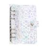 GLIDESMOOTH A5 Transparent PVC Sticker Binder, Star Design, Refills Sold Separately