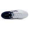 adidas HOOPS Textile, Synthetic Leather Low Top Skateboard Shoes Men's White KI1058