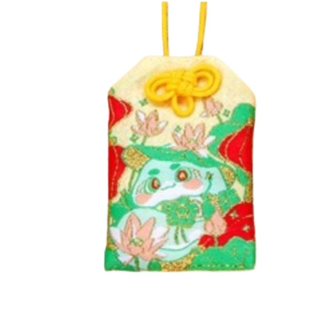 Snake Amulet Bag Cartoon Hanging Ornaments Good Fortune New Year Small Sachet  Gifts