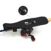 Insert Holder Rod Rack Holder Nylon Sheath Fast Release Fishing Poles Support Waist Hanger Outdoor Rod Portable Black