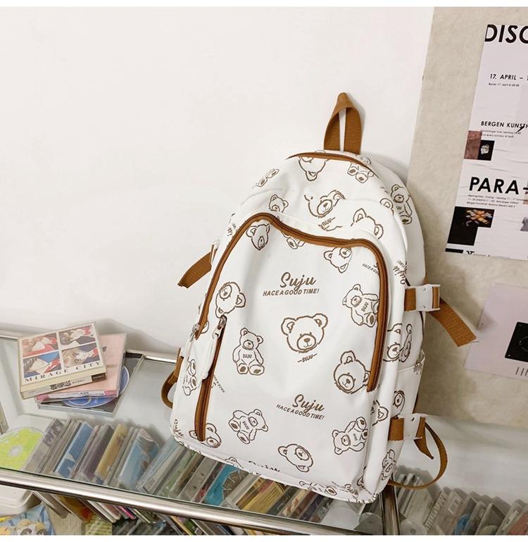 2024 neuer Rucksack für Mädchen, japanischer, frischer und süßer Campus-Rucksack, modischer Reiserucksack mit großem Fassungsvermögen