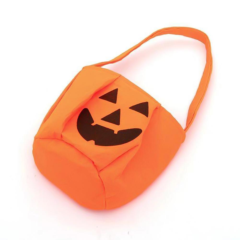 Halloween Pumpkin Candy Bag Gift Storage Bag Trick or Treat Pumpkin Ghost Bags Skeleton Bat Halloween Supplies