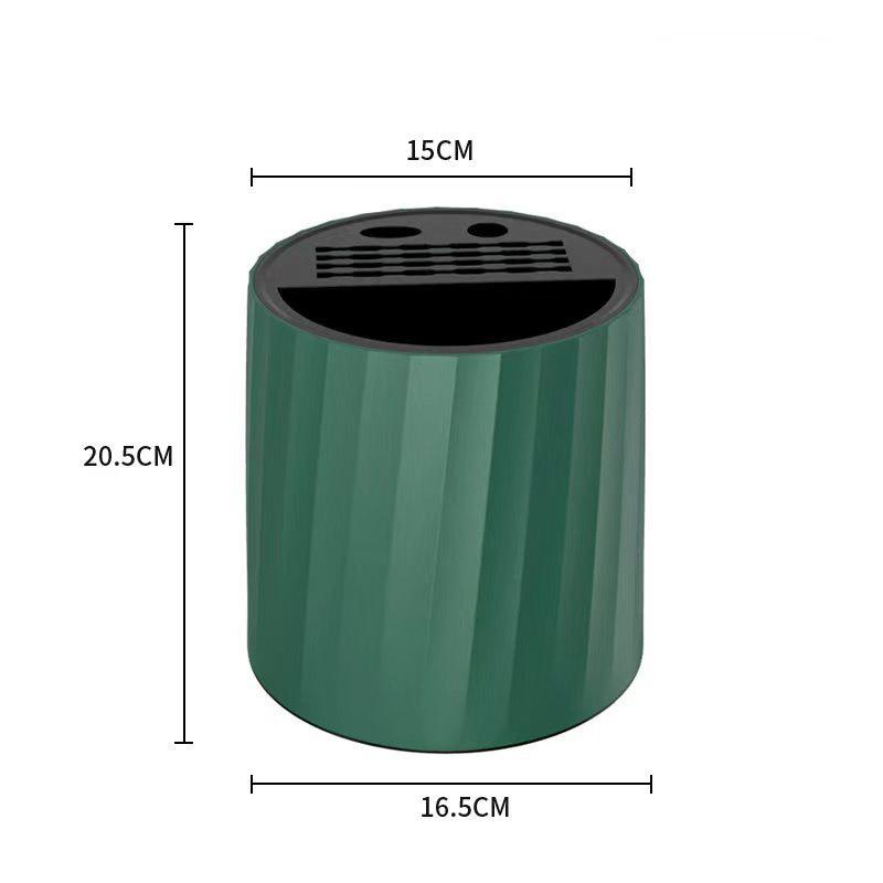 Stojan na otočný nůž Multifunkční Stojan na otočné nože Odnímatelné hůlky Nádrž na příbory Nádrž na nádobí Kuchyňské nářadí