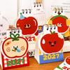 Mini Standing Calendar Appl Shape Desktop Calendar New 2027 Desk Calendar  School Supplies
