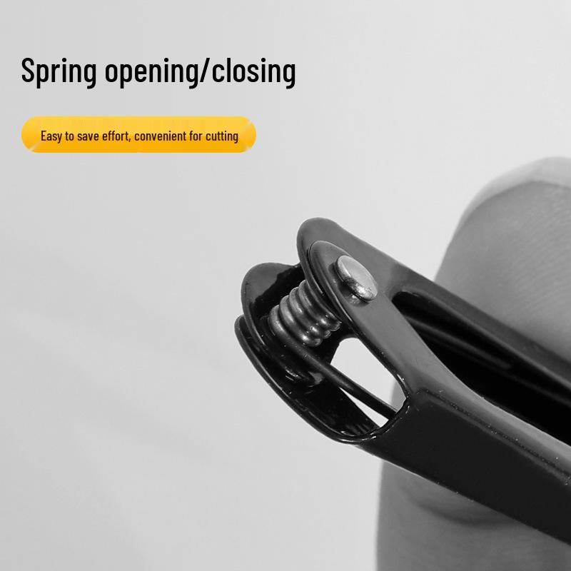 Spring-Loaded U-Shaped Embroidery and Fishing Scissors for Thread and Trimming