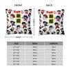 Ranma 12 Chibi Cute Pillowcase Soft Polyester Cushion Cover Decor Japanese Anime Pillow Case Cover Home Drop Shipping 45*45Cm