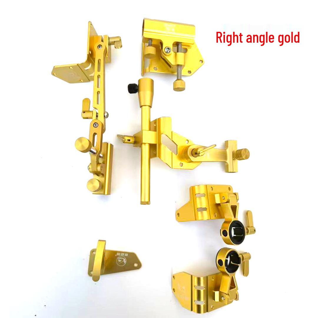 Набор аксессуаров для алюминиевого рыболовного ящика: Удочкодержатель, Садок, Лоток для наживки, Держатели для зонта - 6 шт.