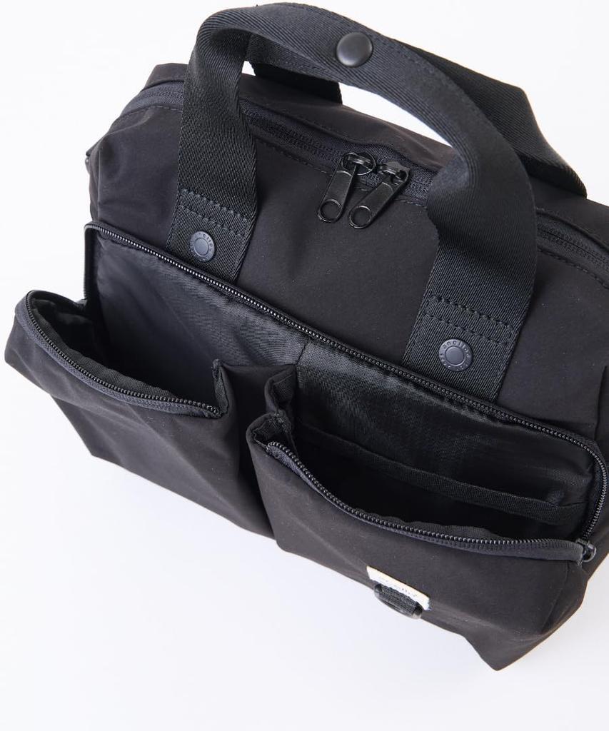 Anello NEW STANDARD Boston Bag, A5, Double-Sided Water-Repellent, Lightweight, 2-Way, 10 Pockets