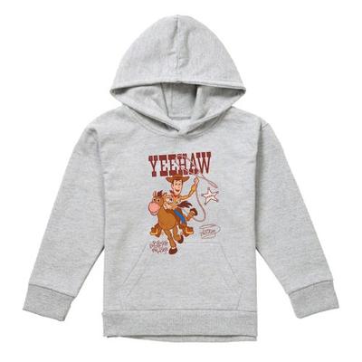 Childrens/Kids Yeehaw Woody and Bullseye Heather Pullover Hoodie