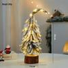 Mini Potted Christmas Tree with Snow - Perfect for Desktops, Hotels, Malls, and Window Displays