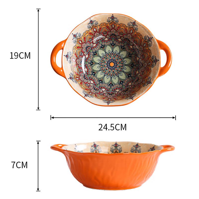 

Creative Underglaze Enamel Dining Bowls