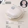 Daisy Leaf Portable Pill Organizer Box, Weekly Seven-Day Pill Reminder Box for Elderly Medication Management