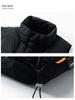 American Retro Japanese Style Stand Collar Duck Down Jacket - Men's & Couple Casual Vest