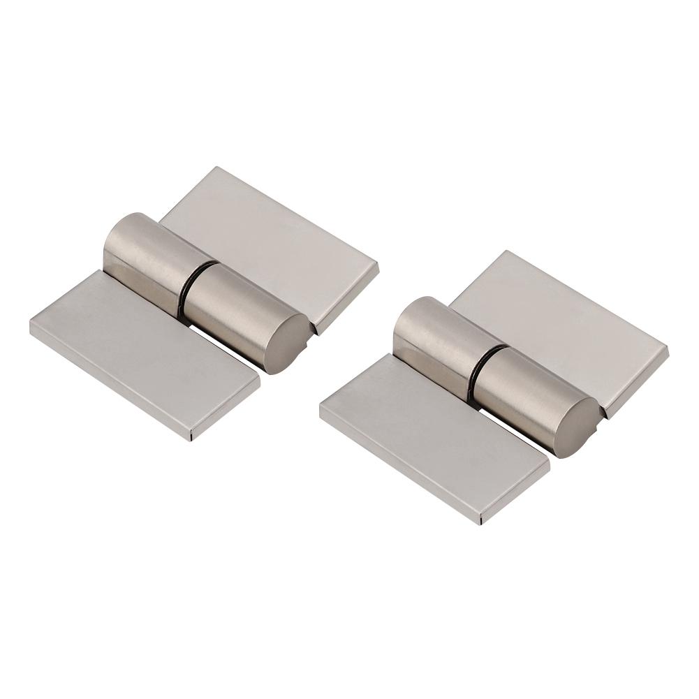 2Pcs Set Door Hinge Replacement Hardware Accessories for Bathroom Door Partition