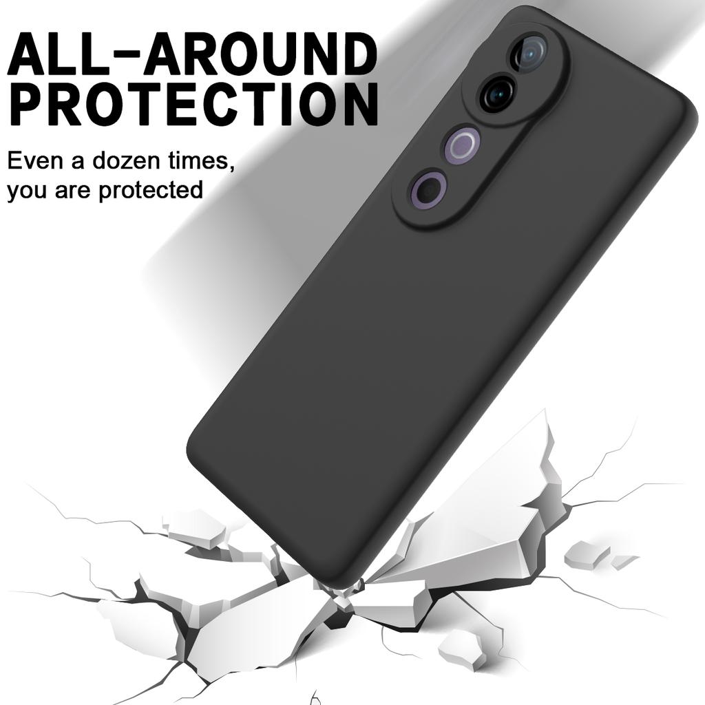 For vivo V40 5G/S19 Pro 5G Case Liquid Silicone Mobile Phone Cover with Strap