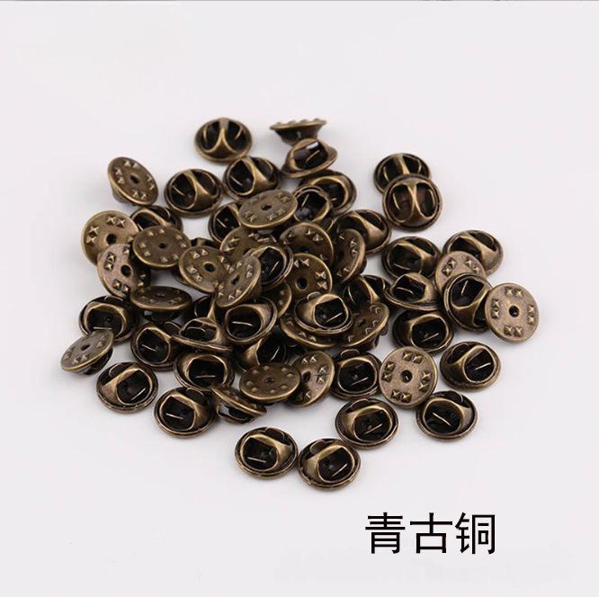 Butterfly Buckle, Lancet Needle, Butterfly Hat Buckle Needle, Hardware Accessories, Metal Jewelry Accessories, Electroplating Pickling Needle Buckle