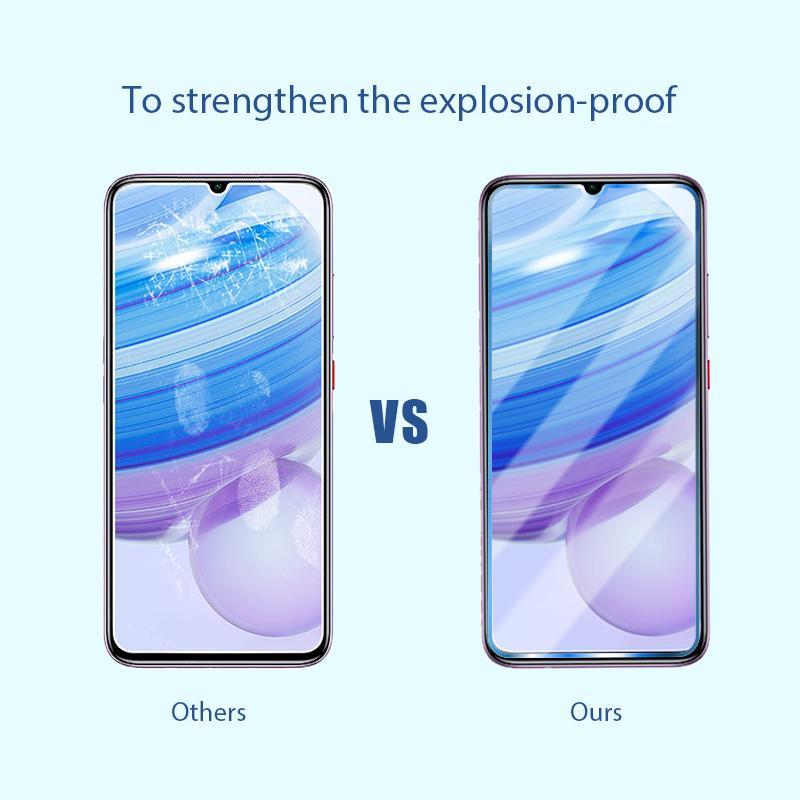 3 Stück Displayschutzfolie aus gehärtetem Glas Xiaomi Mi 9 SE 10T Lite RedMi Note 10 Pro 6 6A 7 7A 8 8A 8T 9 9A 9C 9S 9AT 9T 11 PRO Poco X3 NFC F3 11T