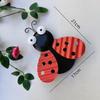 4 Colors Optional 1Pcs Creative Handicrafts Iron Beetle Hand-painted Home Courtyard Balcony Villa Grassland Wall Decoration Garden