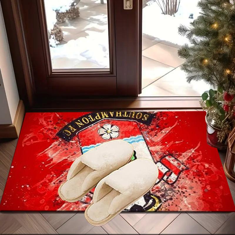 Fc Crest Design Printed Area Rug for Office, Chair Rug, Decorative Carpet Floor Mat, Large Size Fan gifts Christmas gifts