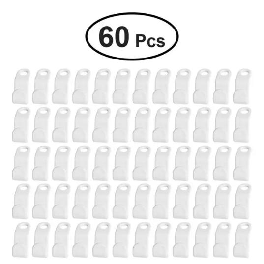 50pcs Clothes Hanger Extender Clips Space Saving Connector Hook Cascading Hangers Hooks Home Closet Storage Rack Organization