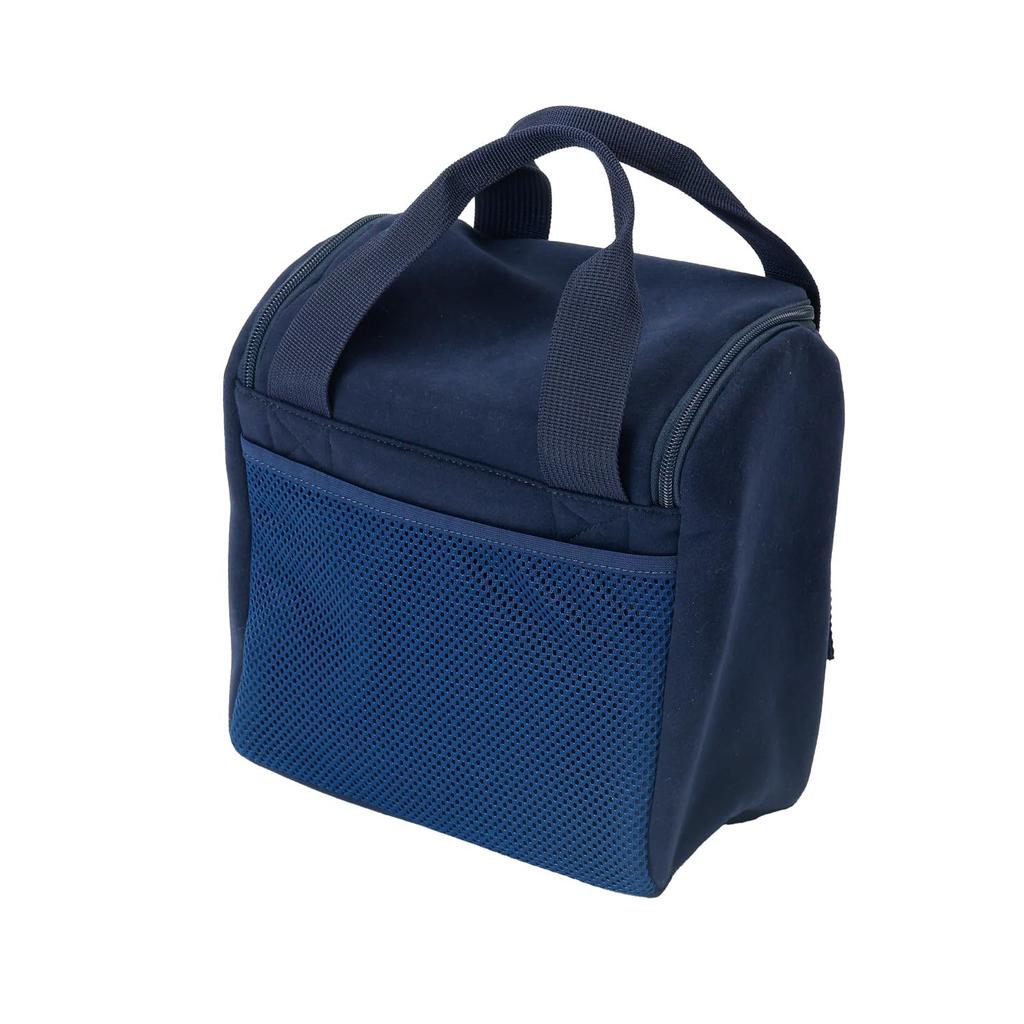 Champion Outdoor Fleece Embroidered Rubber Print Back Mesh Drink Bag Front Zip Pocket Accessories Golf Navy C3-BG703B Men's