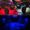 18 LED Rock Chassis Lights Red White Blue Neon Car Underglow Bottom Decoration Lamp 12V 24V for Offroad Truck SUV ATV Boat Van
