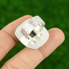 Sterling Silver Natural Rhyolite Ethnic Statement Bezel Daughter Ring US 8.25