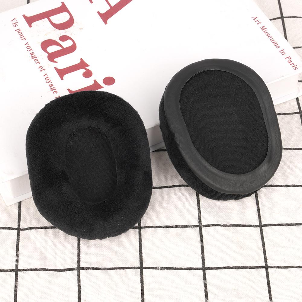 Replacement Earpads for Samsung Level Over Headphones Ear Pads Cushions Breathable Mesh Fabric Soft Warm Velour Leather Foam
