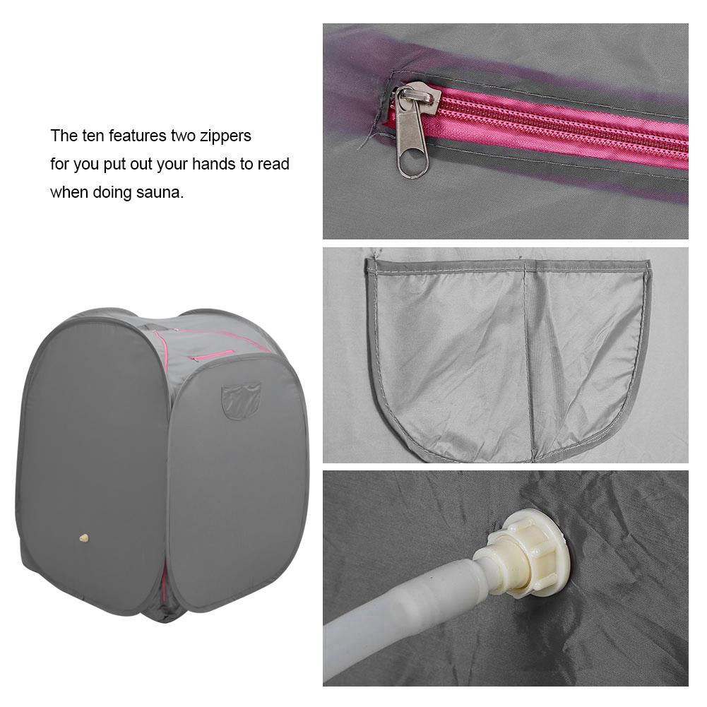 1.5L Sauna Steamer Portable Pot Machine Home Personal Spa Indoor Body Slimming Therapy