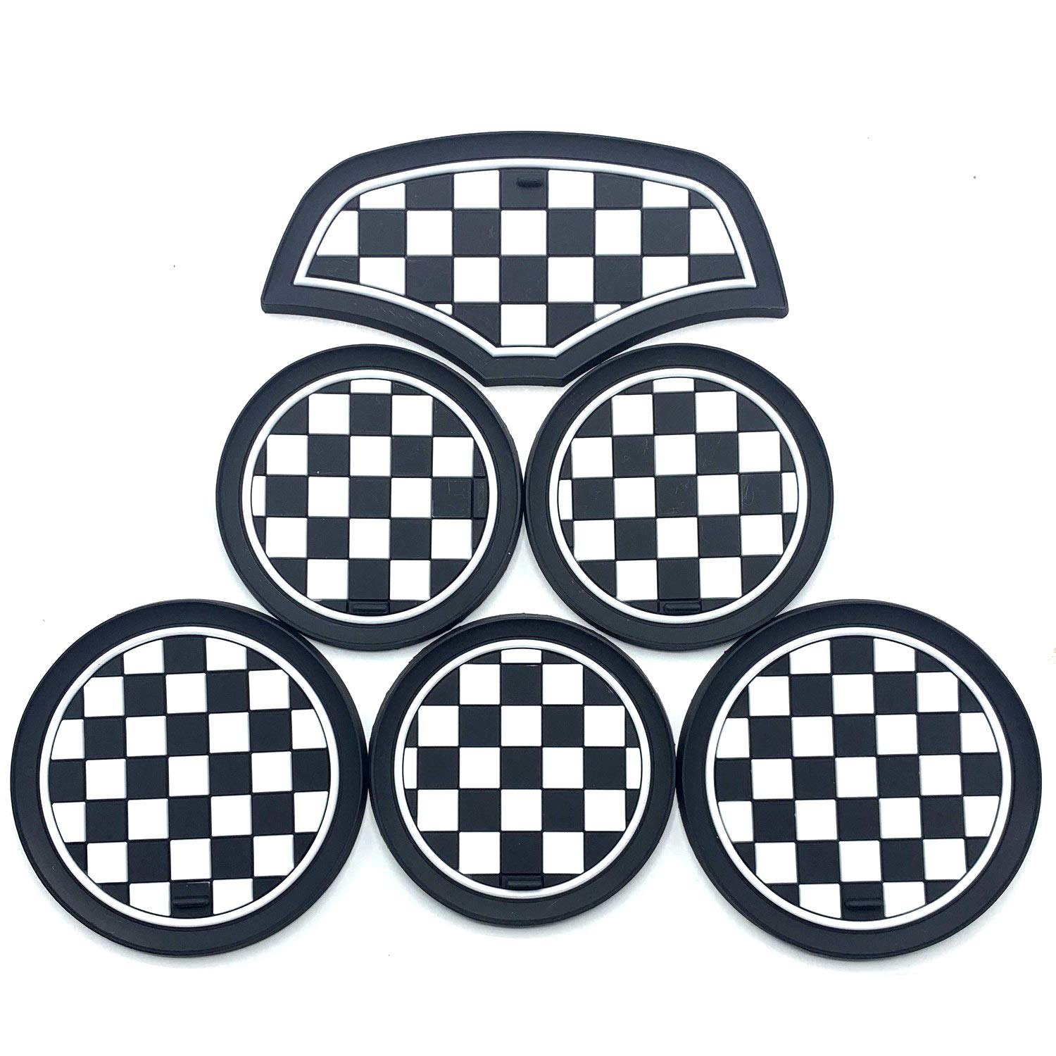 

Skybell BMW Mini Drink Holder & Coaster Set, black