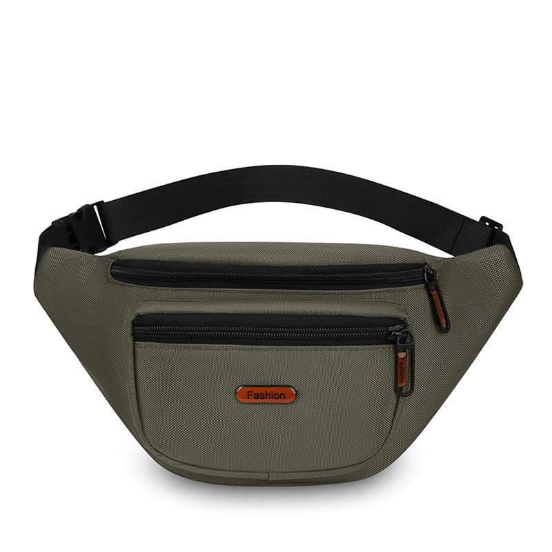 Waterproof Men's Waist Pack Fanny Pack with Adjustable Strap for Travel Sports Running - Quick-Access Outdoor Waist Bag