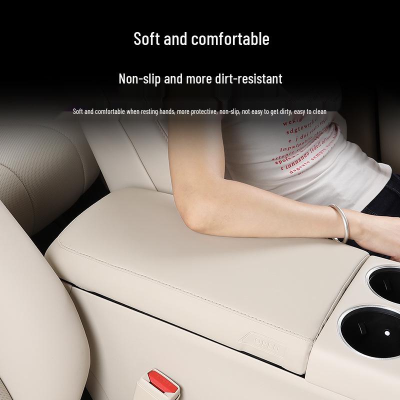 Luxeed R7 Center Console Armrest Box Protector for 24-26 Models - Comfortable Elbow Rest Pad
