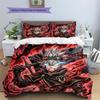 Zwarte klaverpatroon Beddengoed Dekbedset Woondecoratie Cadeau (1 dekbedovertrek + 2 kussenslopen (zonder vulling))