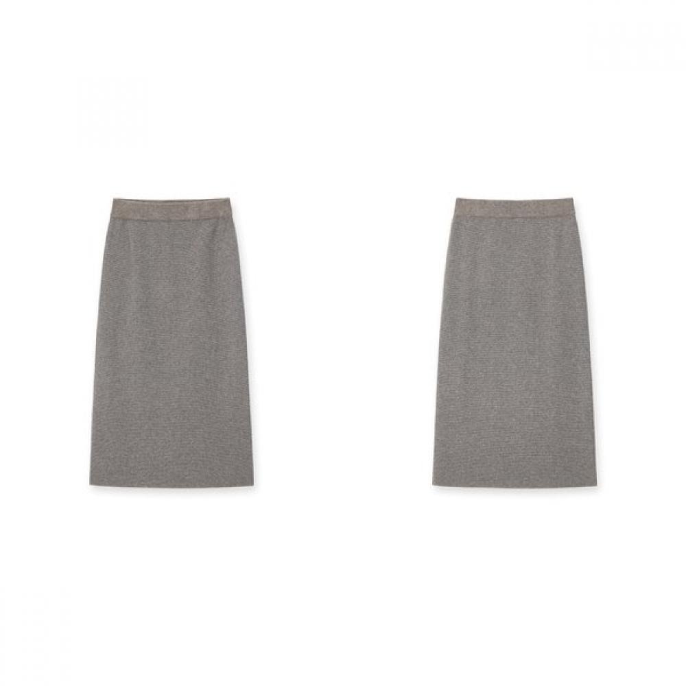 Furina Milano Cashmere Blend Midi Skirt