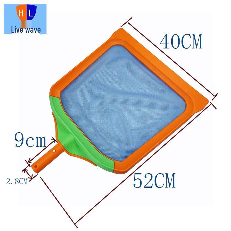 Aluminium Pool- & Teichkescher zum Entfernen von Blättern - Verdickt, verschlüsselt zur Tief- & Flachwasserreinigung
