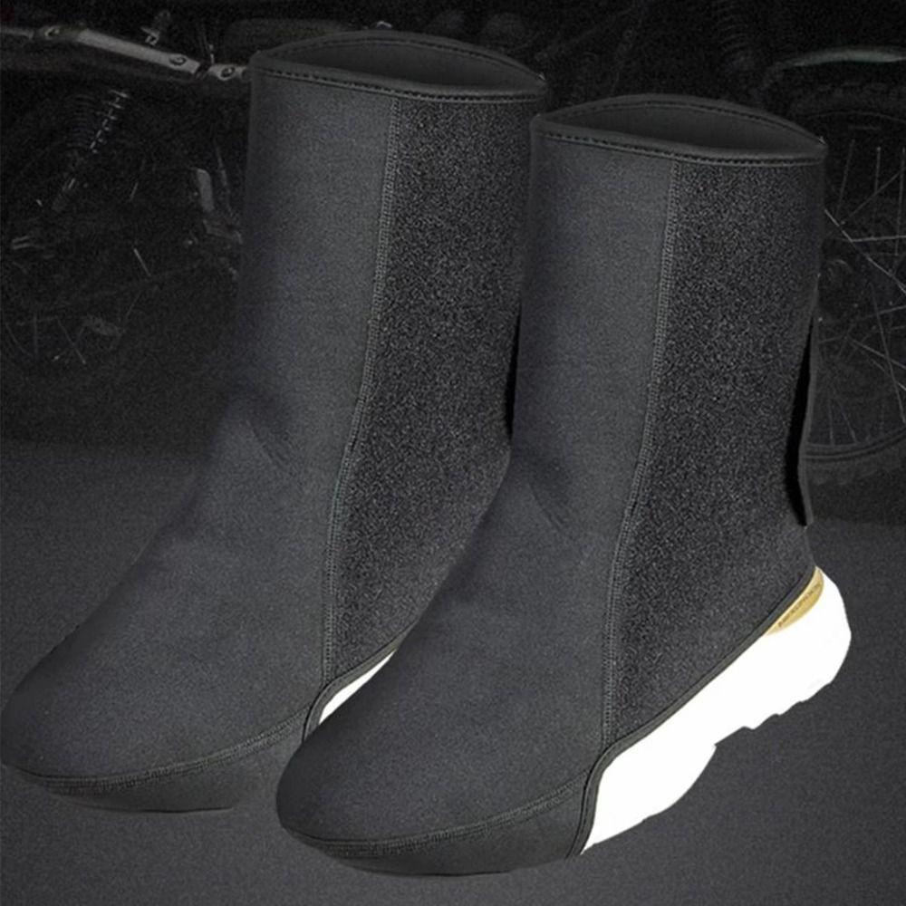 Neoprene Cycling Shoe Covers Waterproof Motorcycle Riding Leg Covers  Mountain Bike