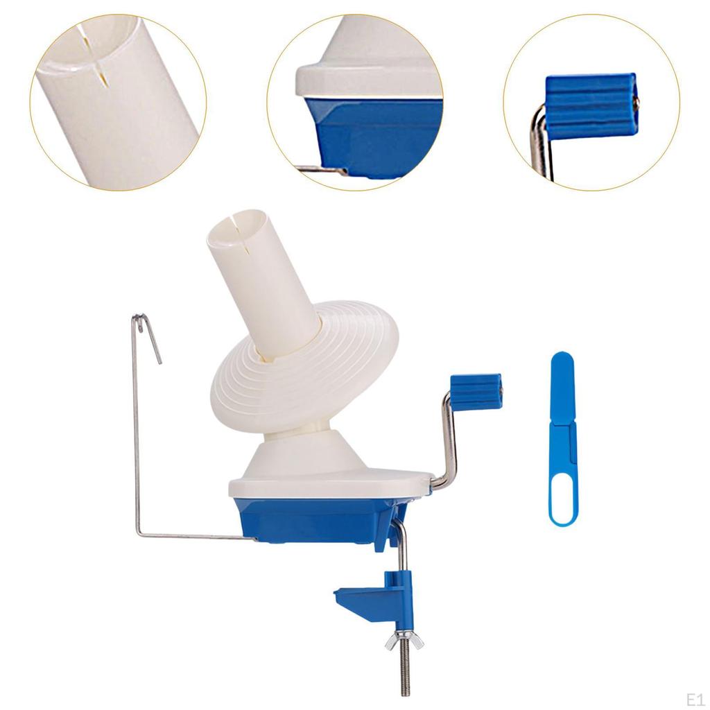 Garn Ball Winder Wolle String Halter Tragbare mit Griff Hand