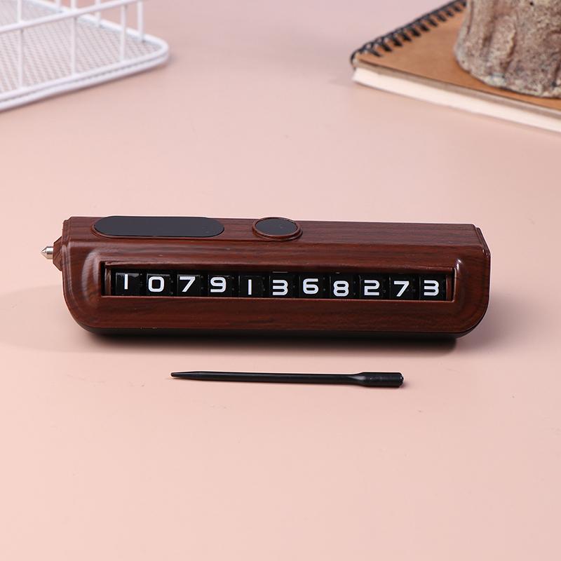 Temporary Parking Permit Car Phone Number Plate Lady Style Free Shipping Automobile Parts And Accessories