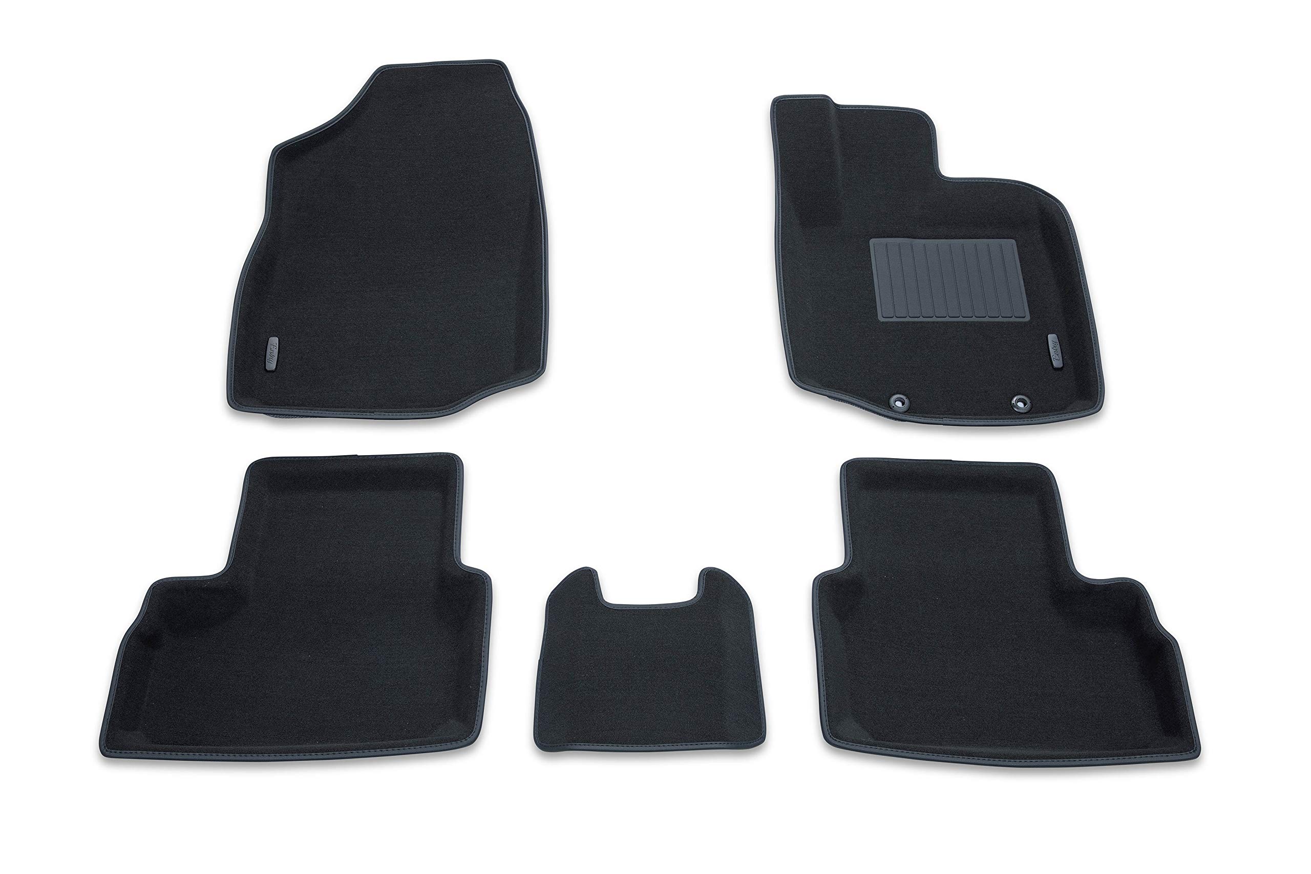 

ENTRY by Clazzio 3D Floor Mats for Toyota Gasoline Vehicles Raize/Rocky (R1/11-R3/10) EQ-6590 [98DAZ6590K] чёрный