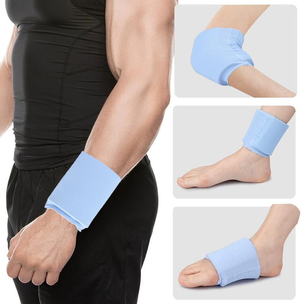 Wrist Brace Wrist and Ankle Ice Wrap Soft Cold Gel Wrist Wrap Waterproof Wrist Gel Brace for Sports Injuries Swelling Bruises