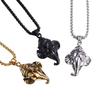 Rock Pendant with Chain Gothic Hip Hop Collarbone Necklace Portable Sweater Necklace  Party Jewelry