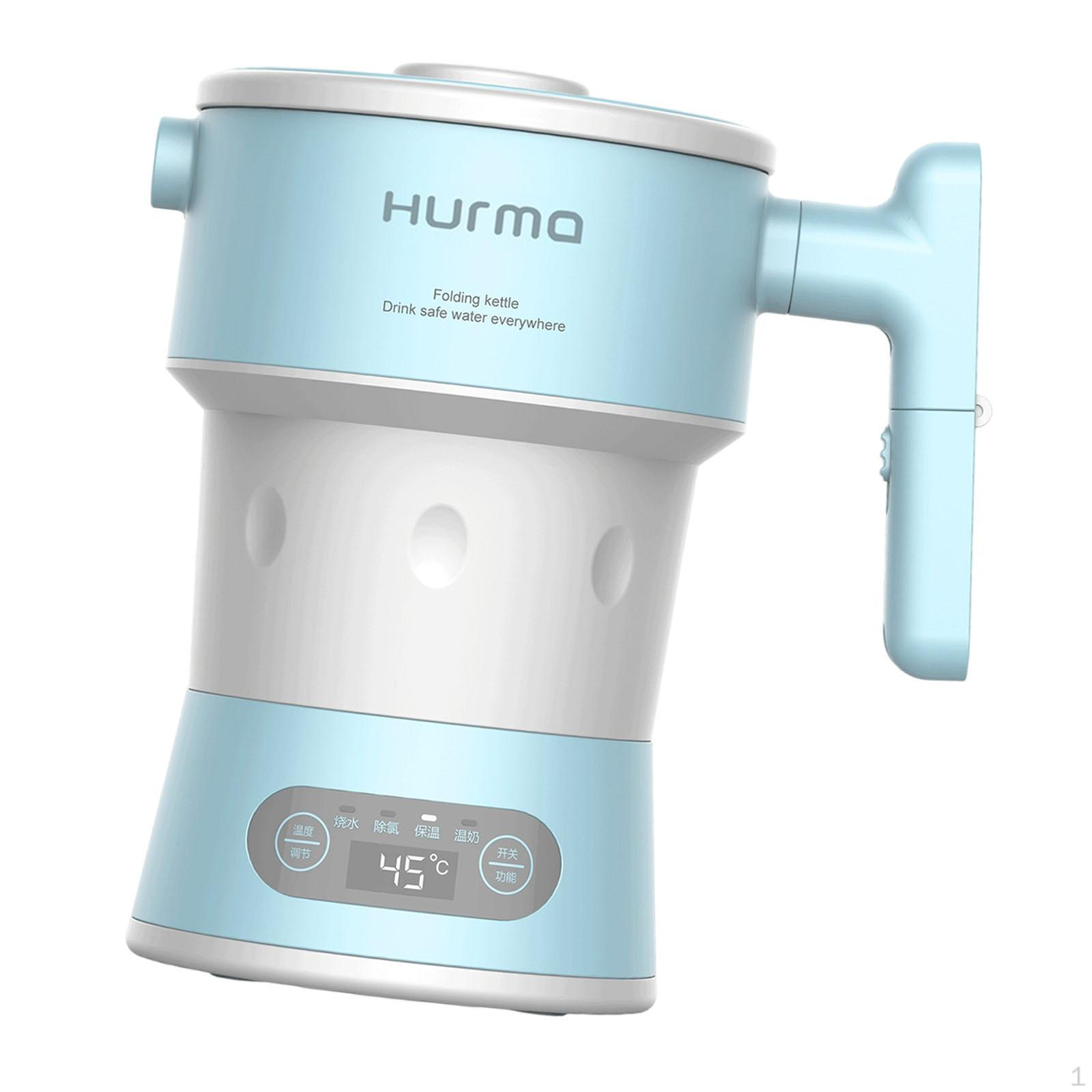 

Дорожный складной электрический чайник Маленькая плитка Легкий емкость 0.8 л Кипятильник Вода Лапша