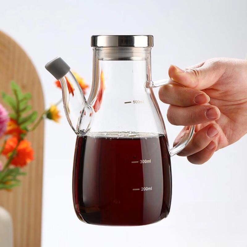 Yinuoshi Kitchen Glass Oil Dispenser Bottle