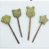 Mint  Leaf Catnip Snacks Natural Cat Lollipops Five-pointed Star Cat Toy