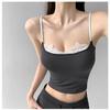 Rayon Lace Trim Sexy Camisole for Women - 2024 Summer Slimming Top